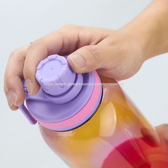 Garrafas de Água Plásticas Redondas de 100ml, 150ml, 200ml, 300ml com Bomba de Loção Personalizada para Cuidados Pessoais