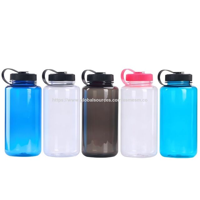 Garrafas de Água Plásticas Redondas de 100ml, 150ml, 200ml, 300ml com Bomba de Loção Personalizada para Cuidados Pessoais