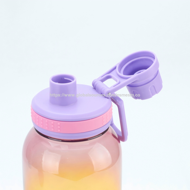 Garrafas de Água Plásticas Redondas de 100ml, 150ml, 200ml, 300ml com Bomba de Loção Personalizada para Cuidados Pessoais