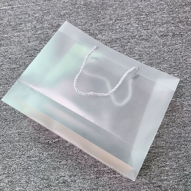 Bolsa de Presente Transparente à Prova d'Água de Plástico Fosco