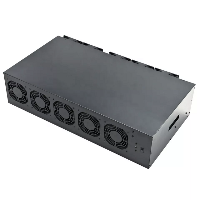 X79 9-GPU Server Case | 2500W PSU & 60mm Slot Mining Rig Rack