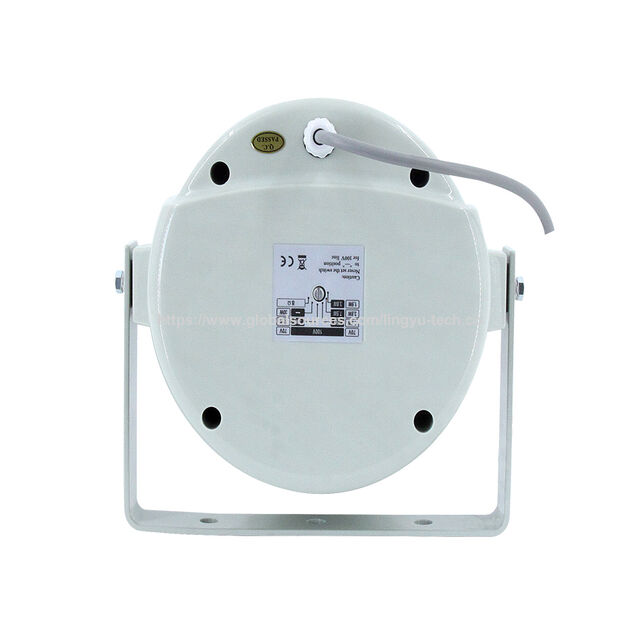 Haut-parleur réseau IP étanche IP55 | Double alimentation POE et CC pour diffusion commerciale