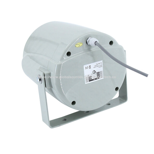 Haut-parleur réseau IP étanche IP55 | Double alimentation POE et CC pour diffusion commerciale