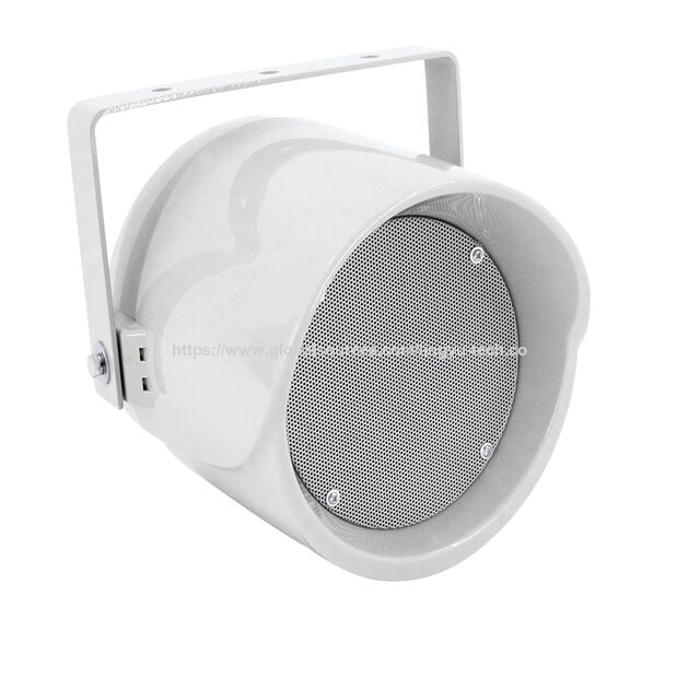 Haut-parleur réseau IP étanche IP55 | Double alimentation POE et CC pour diffusion commerciale