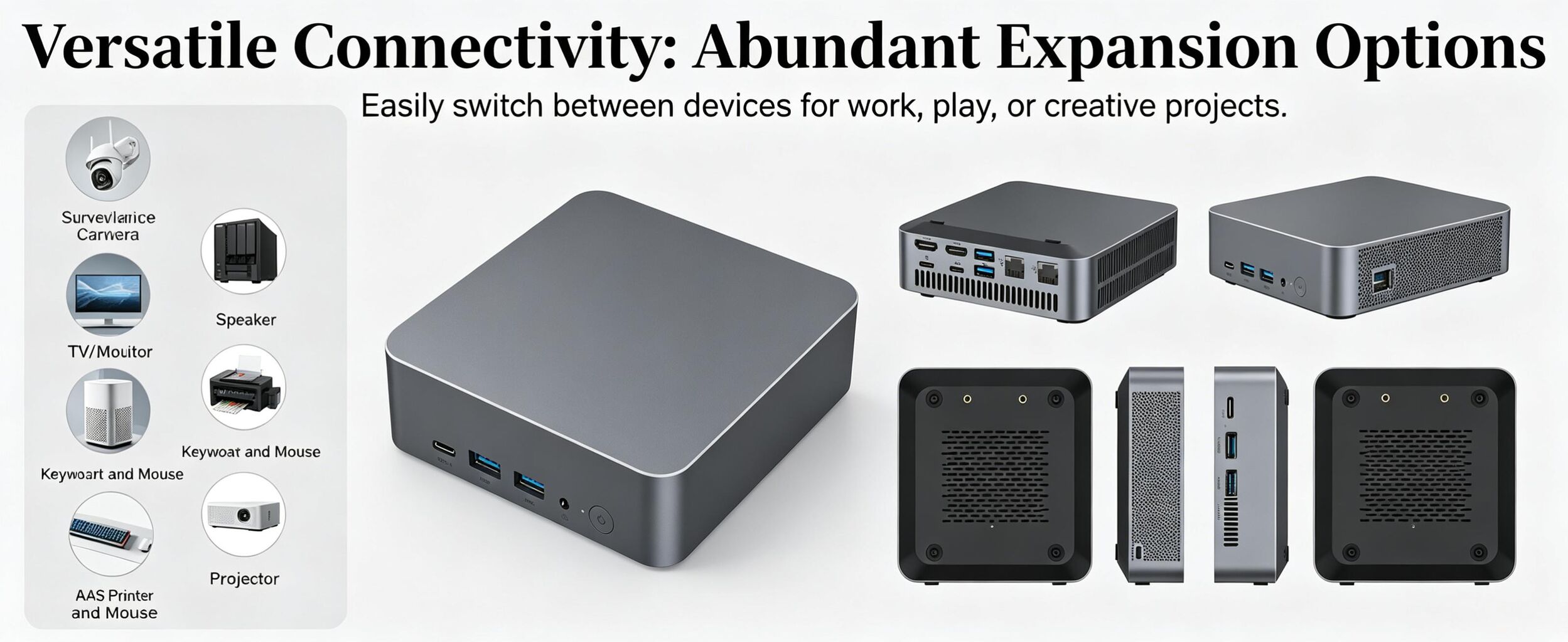 Bulk Buy China Wholesale Compact Mini Pc With Win 11 Os Intel I3 I5 I7 ...