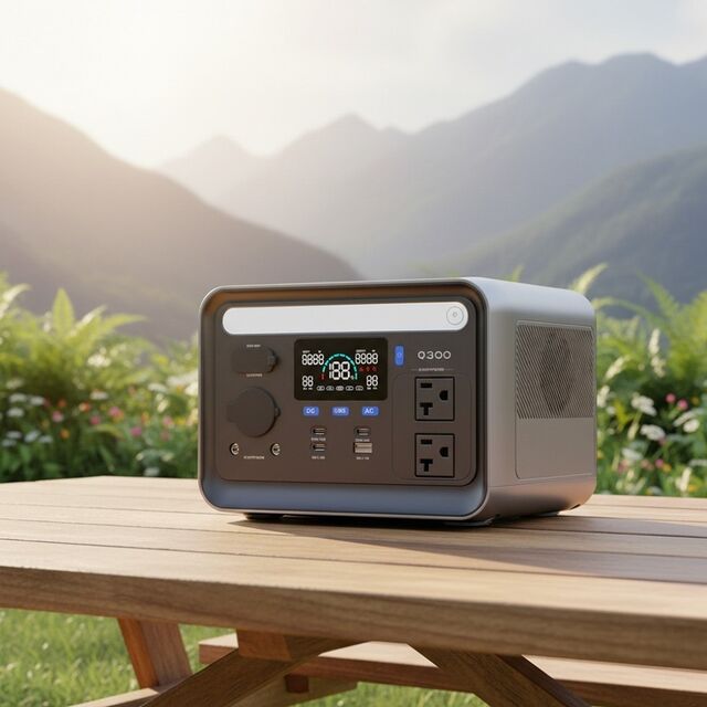 Estación de energía solar para exteriores MIQ OEM de alta capacidad, onda sinusoidal pura, 350W AC, generador solar Lifepo4 con inversor y función UPS