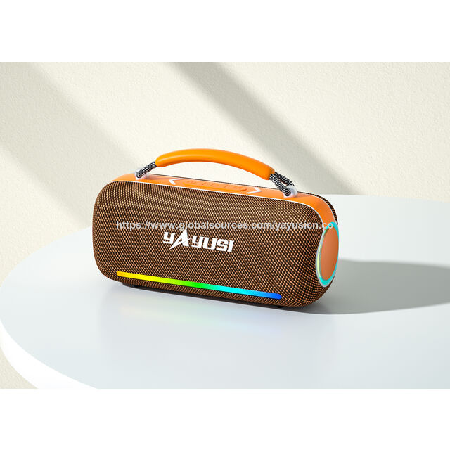 Nouvelle Enceinte Bluetooth sans Fil H9 Haute Puissance 60W OEM d'Extérieur, Portable, Étanche IPX5, TWS, Fête, Karaoké, RGB