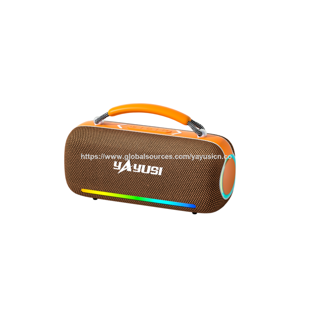 Nouvelle Enceinte Bluetooth sans Fil H9 Haute Puissance 60W OEM d'Extérieur, Portable, Étanche IPX5, TWS, Fête, Karaoké, RGB