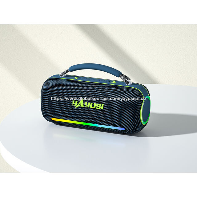 Nouvelle Enceinte Bluetooth sans Fil H9 Haute Puissance 60W OEM d'Extérieur, Portable, Étanche IPX5, TWS, Fête, Karaoké, RGB
