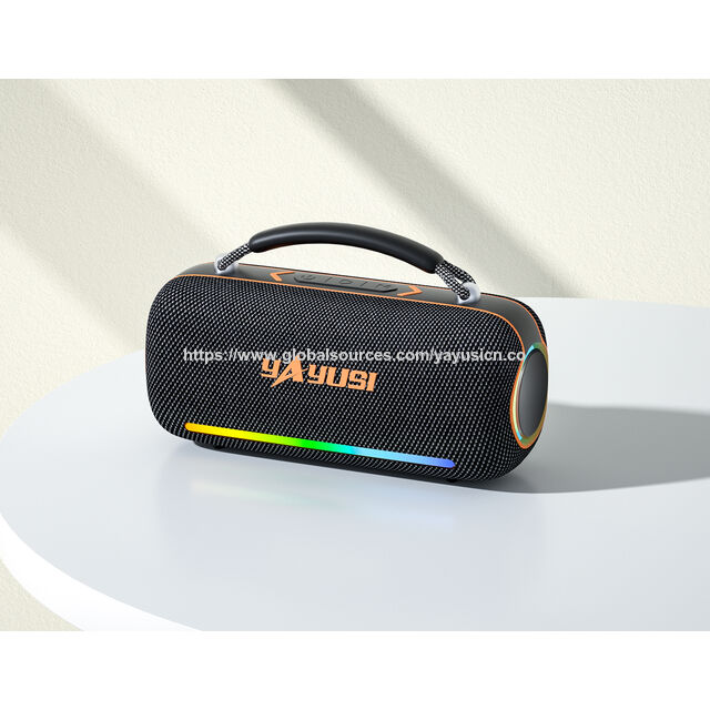 Nouvelle Enceinte Bluetooth sans Fil H9 Haute Puissance 60W OEM d'Extérieur, Portable, Étanche IPX5, TWS, Fête, Karaoké, RGB