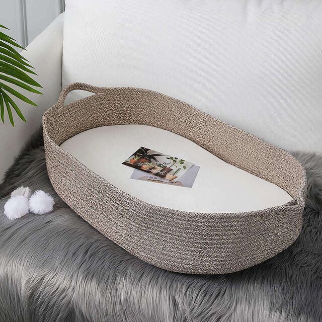 Hand Woven Portable Organic Baby Changing Moses Basket