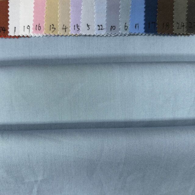 Tissu Sergé de Lyocell Anti-froissage pour Vêtements