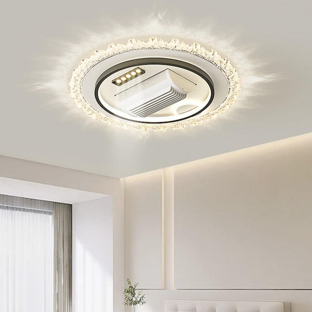 Ventilador de Techo sin Aspas RC DC con Luz