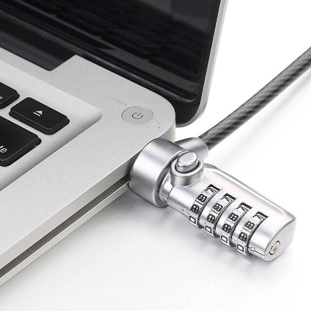 Trava Antifurto para Notebook com Senha