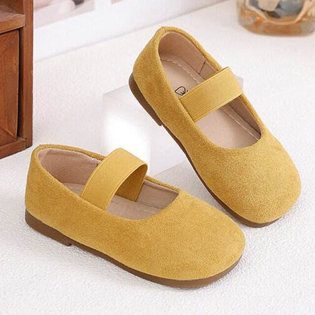 Candy Color Girls Spring Dance Leather Shoes