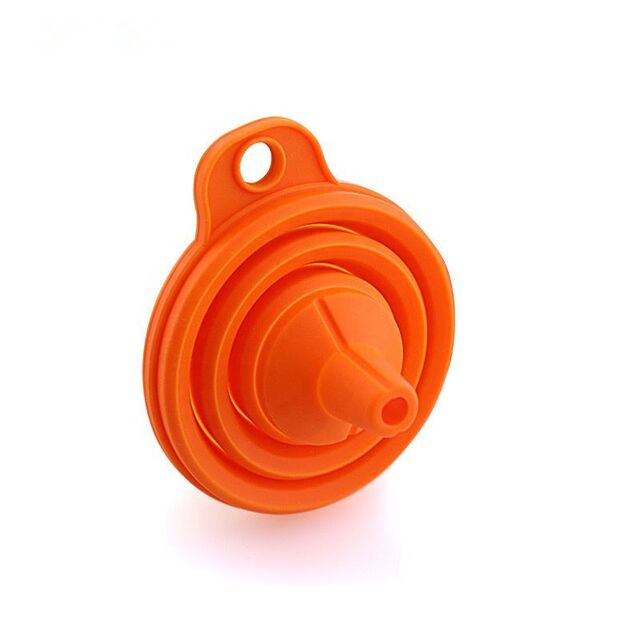 Embudo Plegable de Silicona de Grado Alimenticio