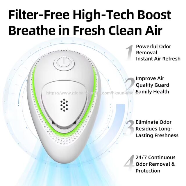 Purificateur d'air à ions négatifs économique et facile à contrôler, élimination continue des odeurs 24h/24 et 7j/7, protection de la santé familiale, amélioration de la qualité de l'air