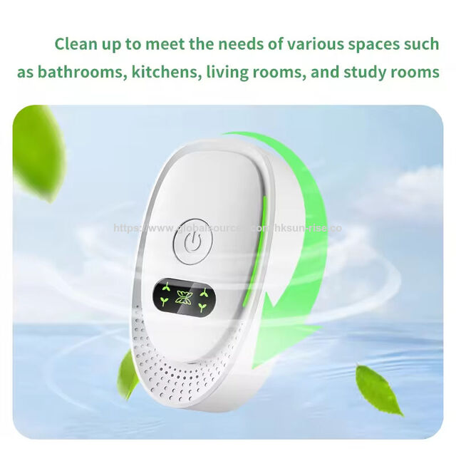 Purificateur d'Air Électrique en Plastique Vente en Gros d'Usine, Technologie d'Ions Négatifs Portable, Fonctionnement Silencieux, Ioniseurs Pratiques pour Chambre à Coucher à Domicile