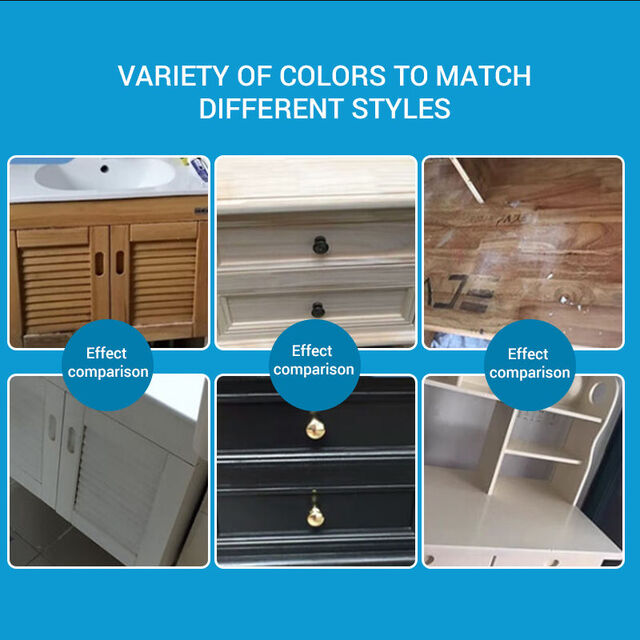 Spray de Pintura para Reparación de Muebles de Madera, Anti-Blanqueamiento, Cubre Rayones y Restaura el Color para Mesas, Gabinetes y Carpintería