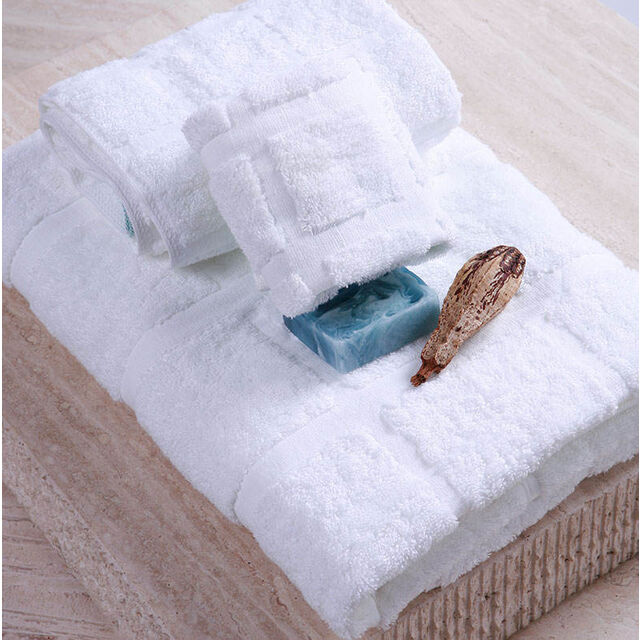 Ensembles de Serviettes en Tissu Imprimé pour Usage Quotidien Hôtelier