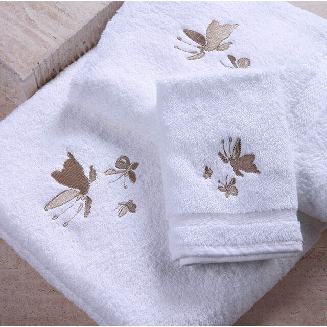 Ensembles de Serviettes en Tissu Imprimé pour Usage Quotidien Hôtelier