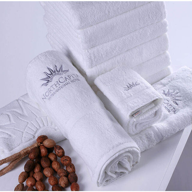 Ensembles de Serviettes en Tissu Imprimé pour Usage Quotidien Hôtelier