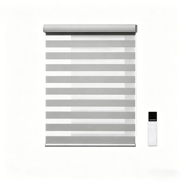 Persianas enrollables para protección dual de ventanas contra rayos UV