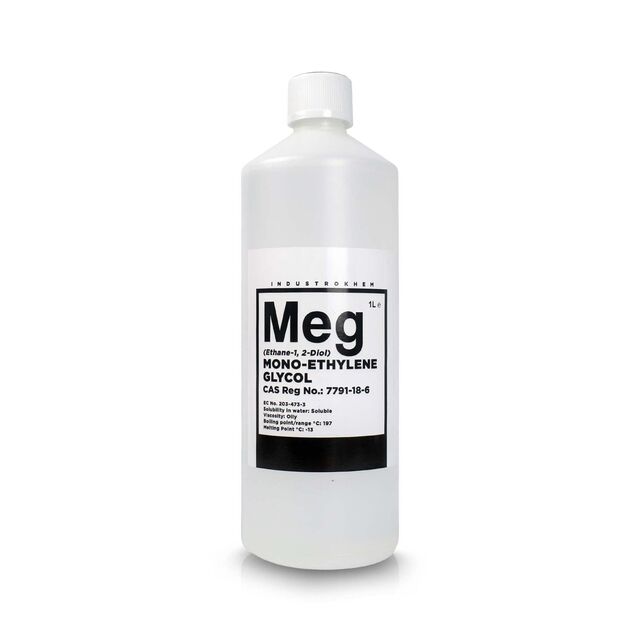 MEG Industriel Premium pour Systèmes de Refroidissement, Fluides Caloporteurs et Production de Polyester et de Produits Chimiques