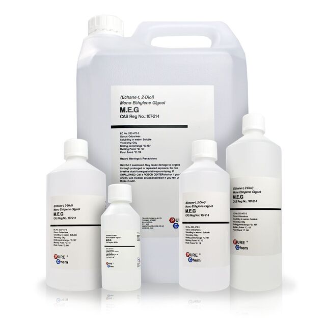 MEG Industriel Premium pour Systèmes de Refroidissement, Fluides Caloporteurs et Production de Polyester et de Produits Chimiques