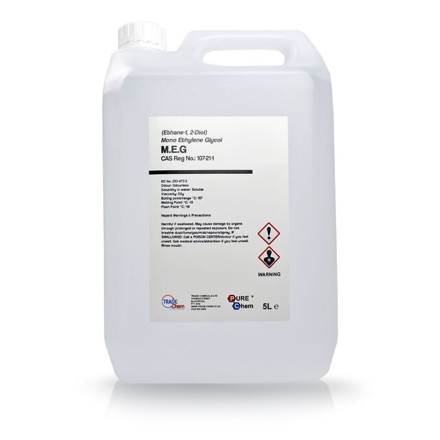 MEG Industriel Premium pour Systèmes de Refroidissement, Fluides Caloporteurs et Production de Polyester et de Produits Chimiques