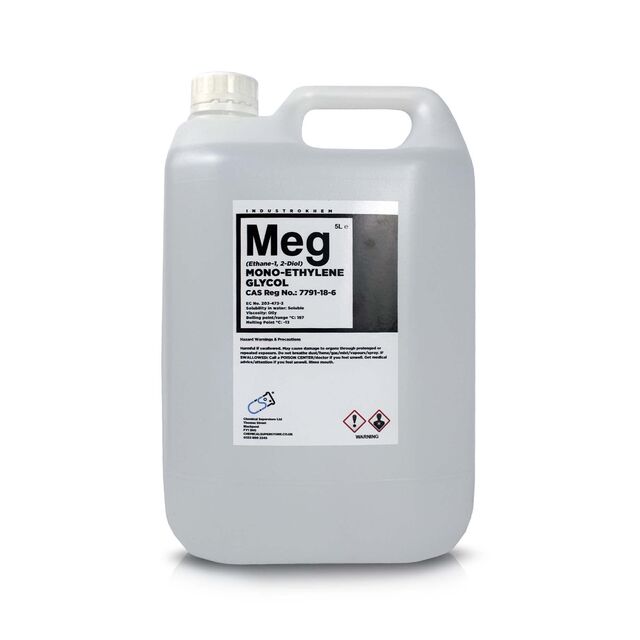MEG Industriel Premium pour Systèmes de Refroidissement, Fluides Caloporteurs et Production de Polyester et de Produits Chimiques