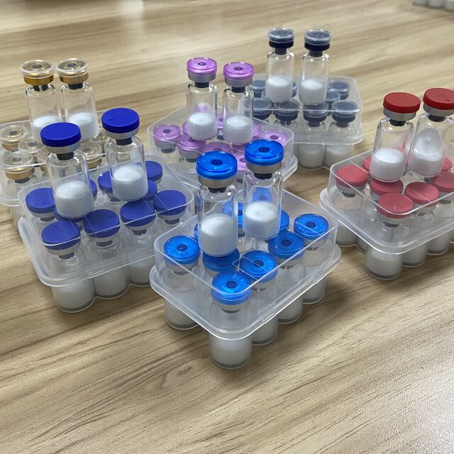 Viales de péptidos de alta calidad 20mg 30mg 40mg 50mg Péptidos polvo de péptidos viales de péptidos péptidos personalizados a granel para investigación, precio al por mayor de 30mg