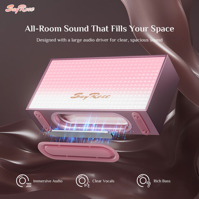 Tragbarer Bluetooth-Lautsprecher YX-85 V5.3 16W Ausgang Mini-Design mit LED-Umgebungslicht