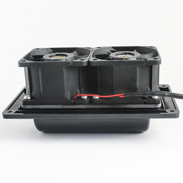 RV Black Kitchen Range Hood Exhaust Fan