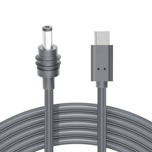 Câble d'alimentation CC Mini Starlink d'extérieur de haute qualité, type C vers CC 100W PD pour câble d'alimentation USB C vers CC 18AWG