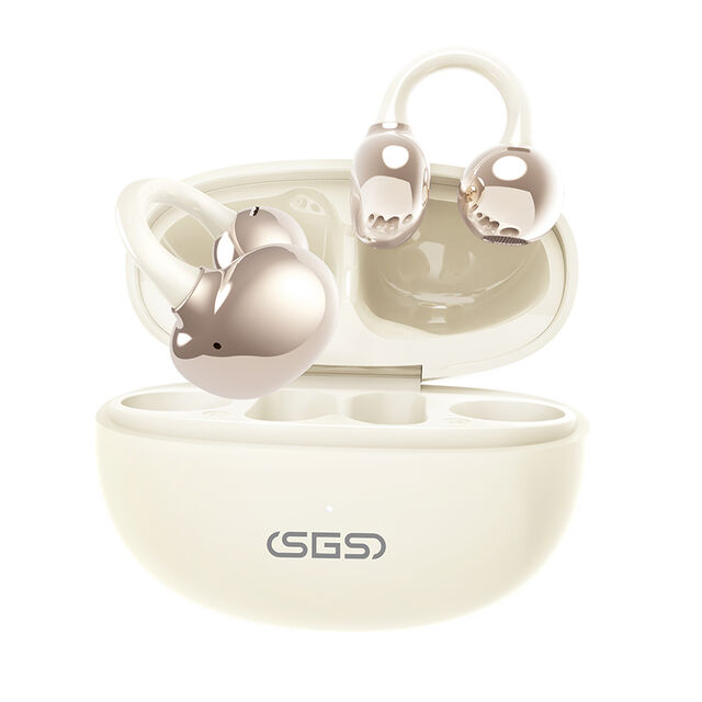 Auriculares Bluetooth 5.3 Clip-On con Sonido Envolvente HD, Listos para Usar