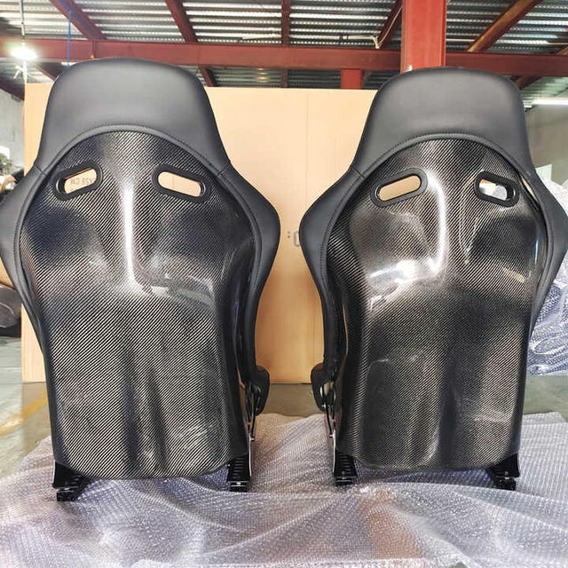 Bancos de Corrida de Carro em Carbono com Encosto Fixo Personalizados para Automóveis