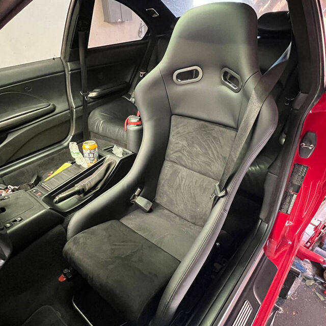 Bancos de Corrida de Carro em Carbono com Encosto Fixo Personalizados para Automóveis