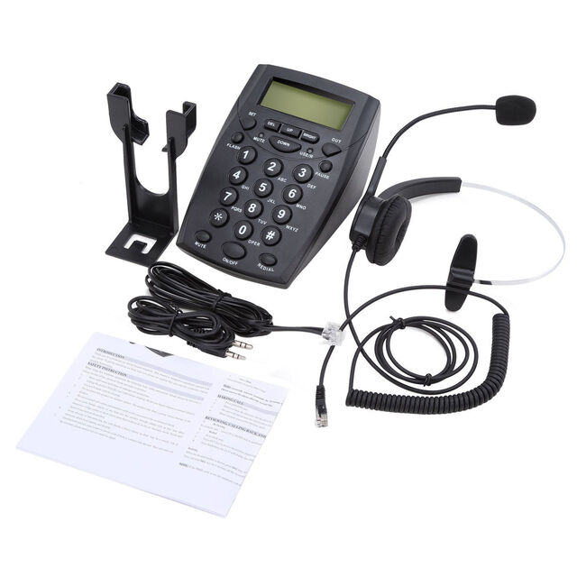 Callcenter-Headset mit Lautstärkeregelung und Geräuschunterdrückung