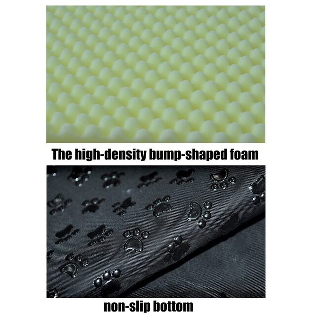 Cama para Perros, 2 Formas de Uso, Casa para Mascotas de Interior con Alfombrilla Mullida, Funda Extraíble y Lavable