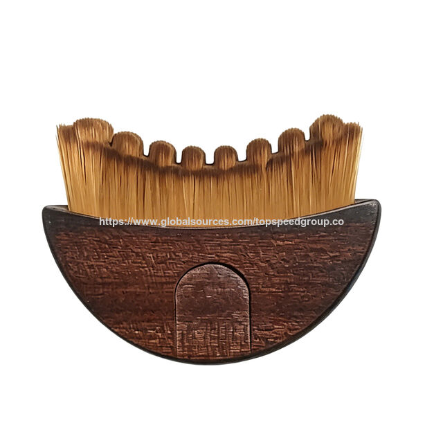 Cepillo de nuez para contorno facial linfático, cepillo facial de drenaje linfático, desobstruye las vías linfáticas, anti-edema