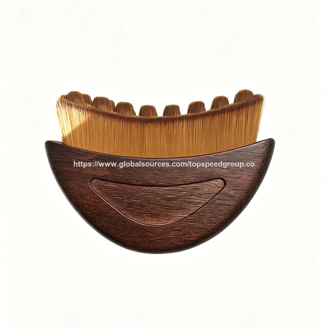 Cepillo de nuez para contorno facial linfático, cepillo facial de drenaje linfático, desobstruye las vías linfáticas, anti-edema