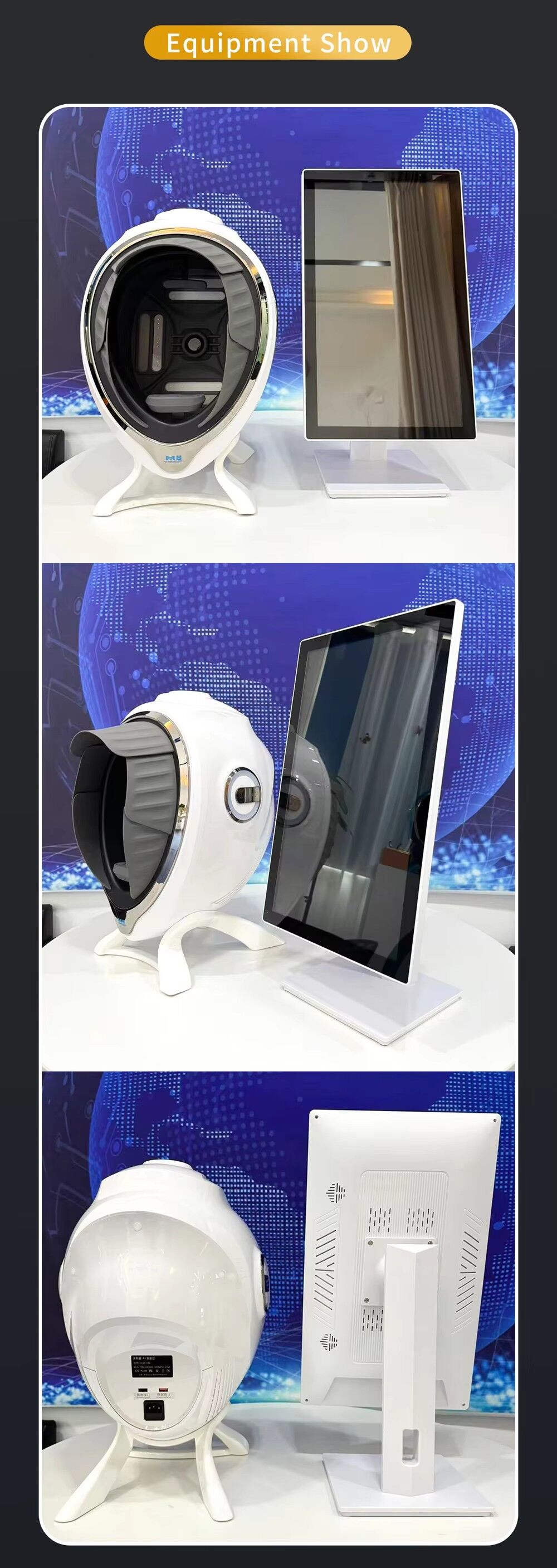 Machine For Face Scan 3d Facial Scanner Visia Ai Skin Analysis Machine Face Scanner 3d Skin ...