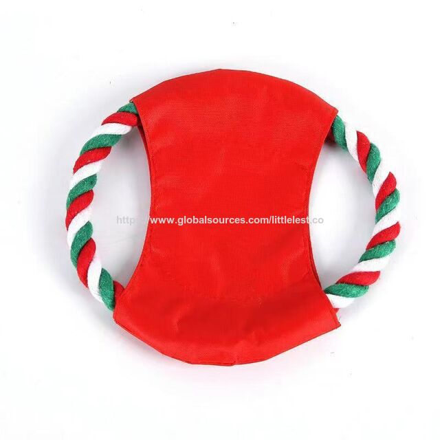 Lot de Jouets en Corde pour Chien Fêtes, Jouets Dentaires Masticables Résistants en Coton pour Chiens