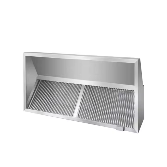 Space Saving Wall Mount Commercial Kitchen Range Cooker Hood Exhaust Fan