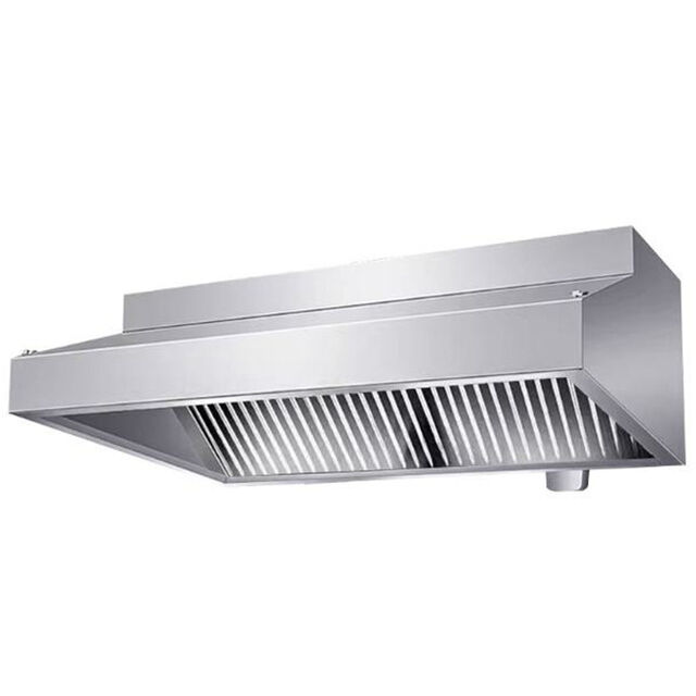 Space Saving Wall Mount Commercial Kitchen Range Cooker Hood Exhaust Fan