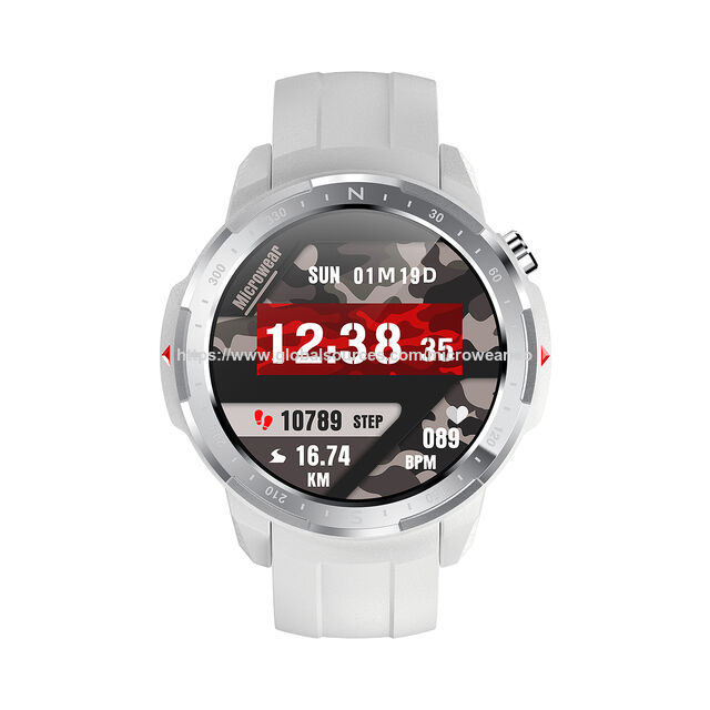 Nouvelle Montre Intelligente Bluetooth Sport OEM, Appel BT, Surveillance de la Tension Artérielle/SpO2/Température/FC/Sommeil/Sédentarité