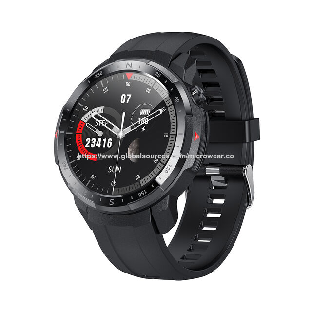 Nouvelle Montre Intelligente Bluetooth Sport OEM, Appel BT, Surveillance de la Tension Artérielle/SpO2/Température/FC/Sommeil/Sédentarité