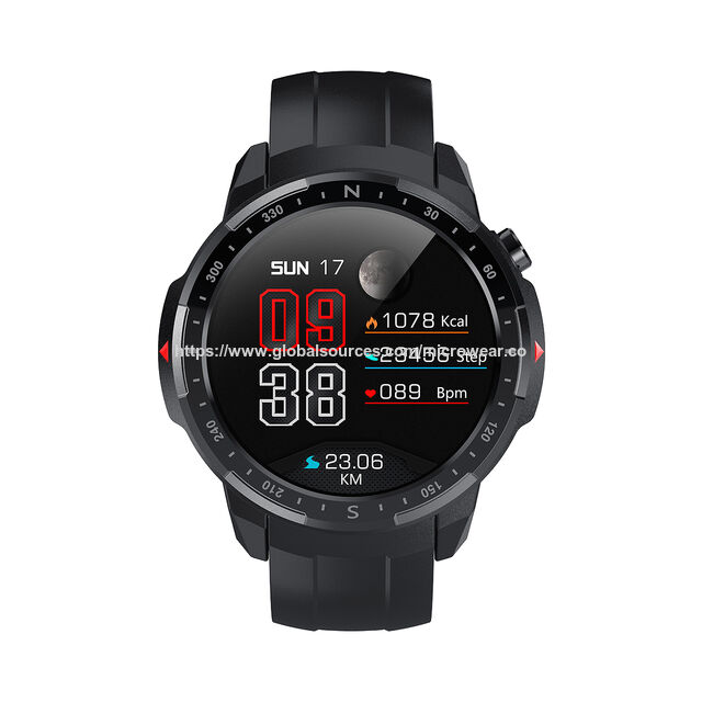 Nouvelle Montre Intelligente Bluetooth Sport OEM, Appel BT, Surveillance de la Tension Artérielle/SpO2/Température/FC/Sommeil/Sédentarité