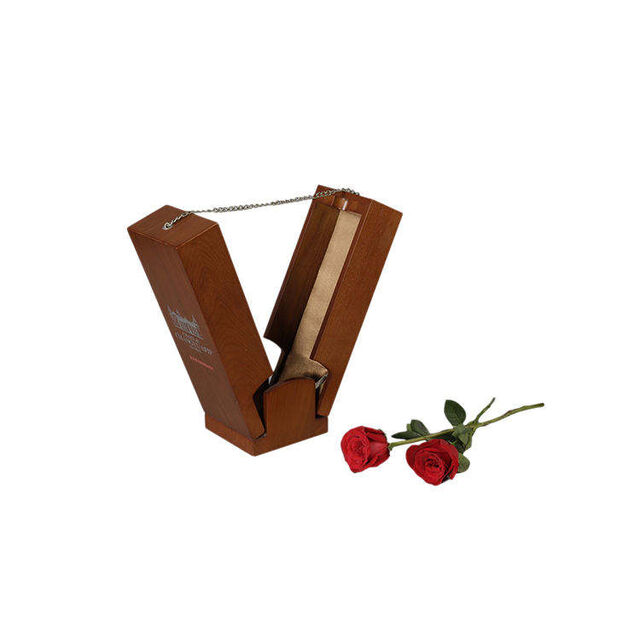 Boîtes à vin individuelles portables et recyclables avec surface mate